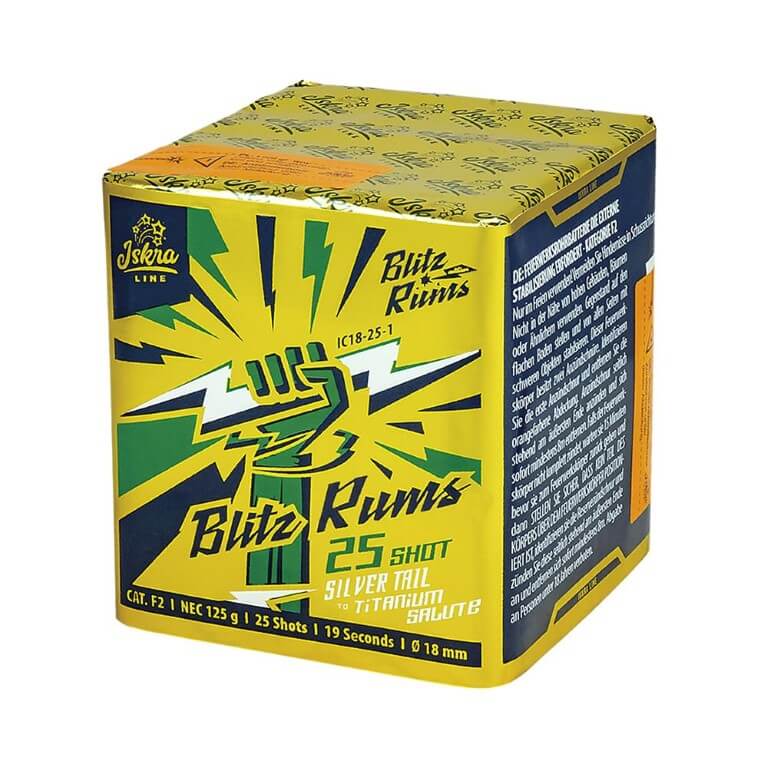 Blitz Rums 25 Shot Blitz Rums 25 Shot