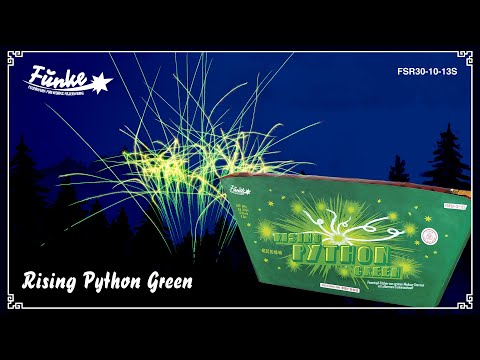 Rising Python Green